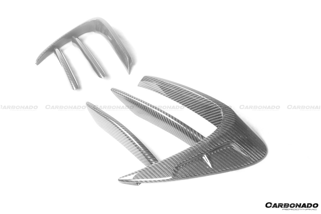 2021-UP Mercedes Benz S Class W223 4Matic Sedan MSY Style Front Bumper Vents