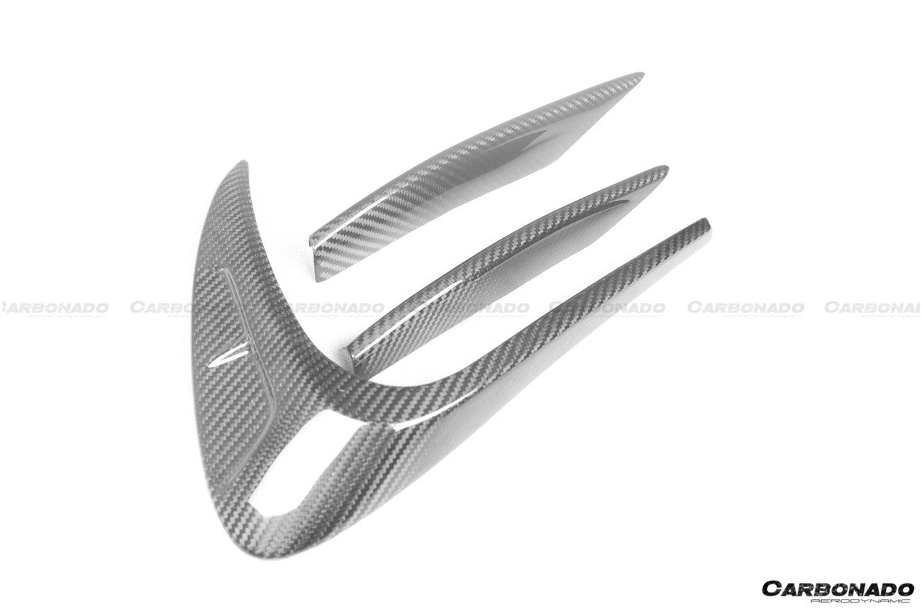 2021-UP Mercedes Benz S Class W223 4Matic Sedan MSY Style Front Bumper Vents