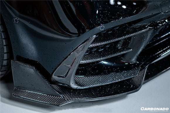 2021-UP Mercedes Benz S Class W223 4Matic Sedan MSY Style Front Bumper Vents