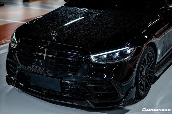 2021-UP Mercedes Benz S Class W223 4Matic Sedan MSY Style Front Bumper Vents