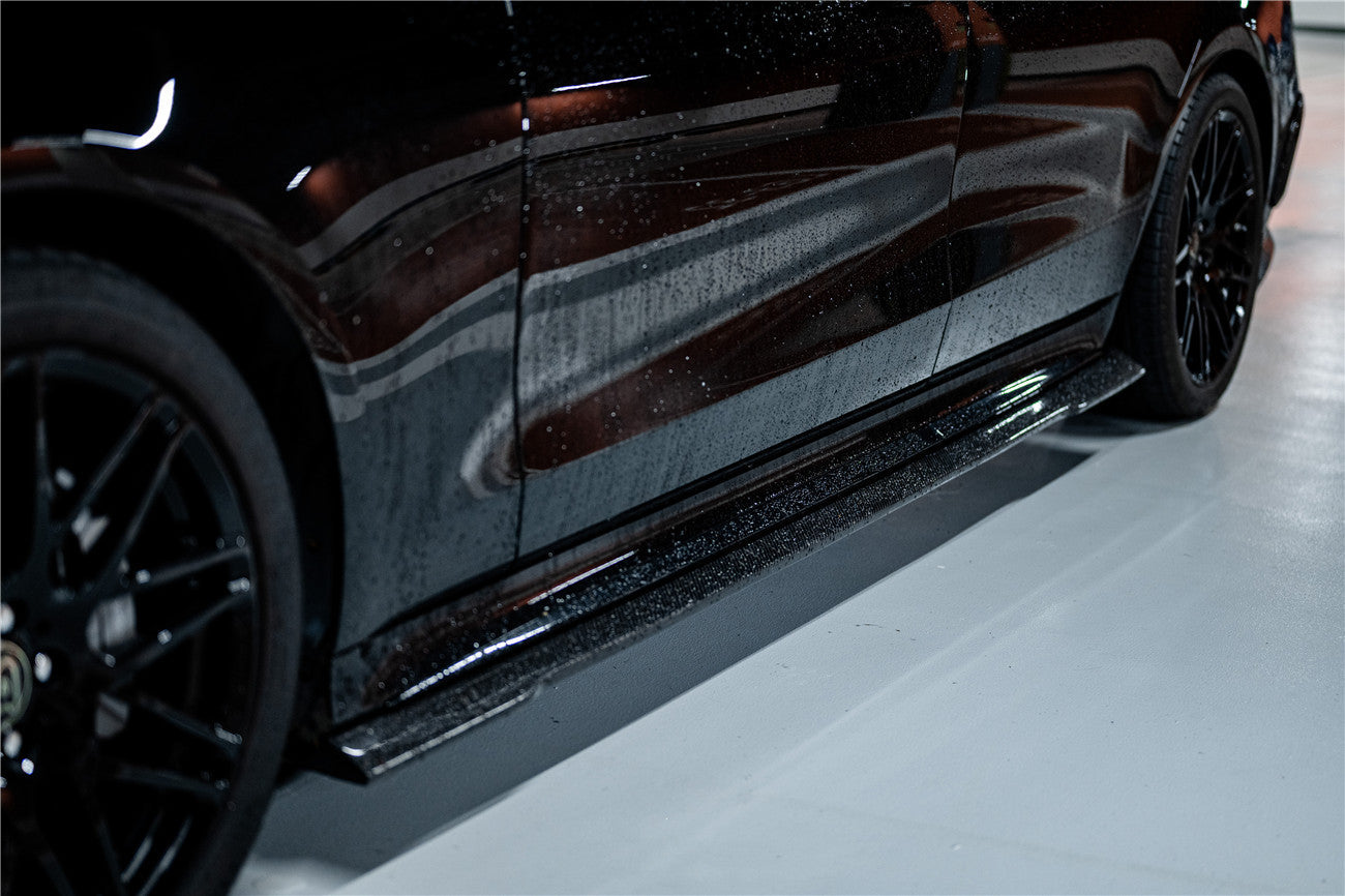 2021-UP Mercedes Benz S Class W223 Sedan MSY Style Side Skirts Under Board (Long Model)