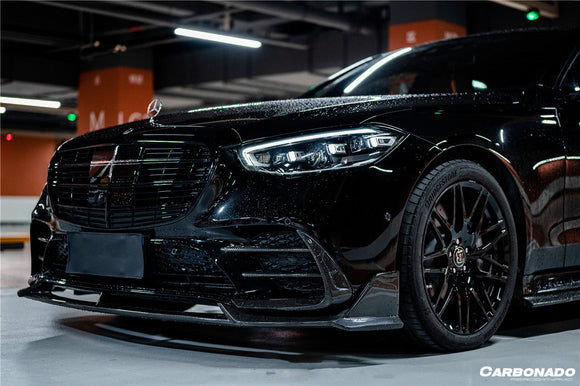 2021-UP Mercedes Benz S Class W223 4Matic Sedan MSY Style Front Lip