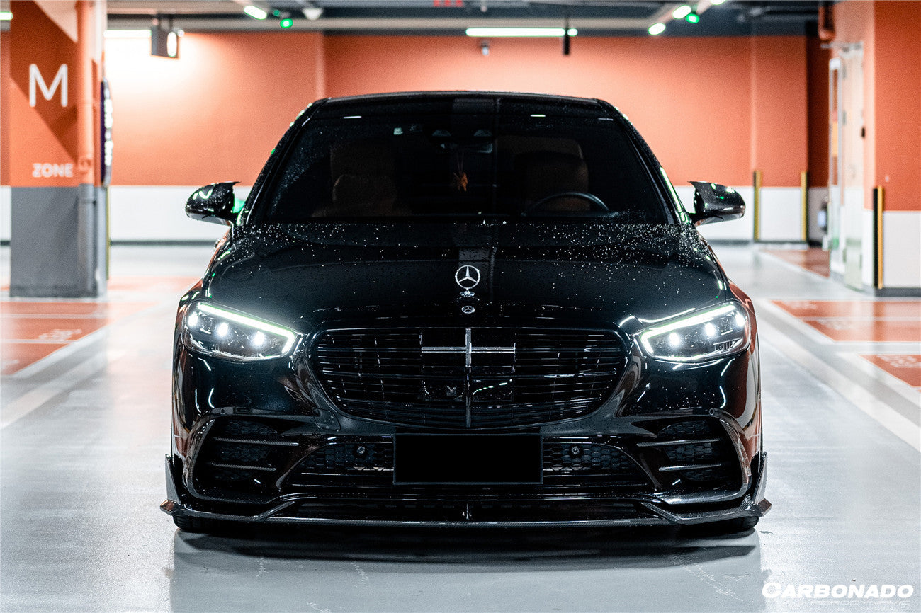 2021-UP Mercedes Benz S Class W223 4Matic Sedan MSY Style Front Bumper Vents