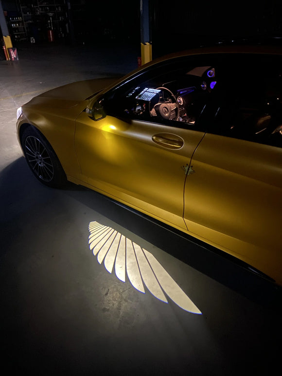 Logo Projector Side Mirror – Puddle Light (Mercedes Benz) (C-Class GLC) (W205 W213 W222 W238 S253)