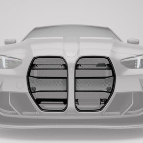 BMW M3 G80 Carbon Fiber Aero Front Grill (with ACC) - 0