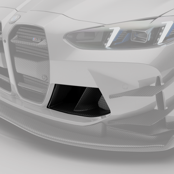 BMW M4 G82 Carbon Fiber Front Bumper Inlets - 0