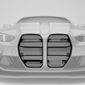 BMW M4 G82 Carbon Fiber Aero Front Grill (with ACC) - 0