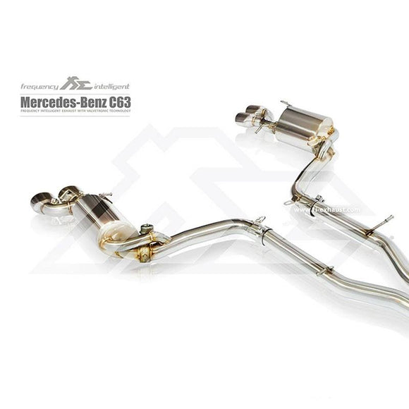 FI Exhaust Valvetronic Cat-Back System For Mercedes-Benz W204 AMG C63 2007-2013