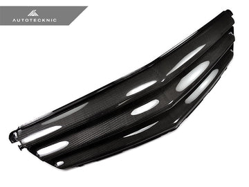 (Blemished) AutoTecknic Replacement Carbon Fiber Front Grille - Mercedes Benz W204 C-Class Sedan - 0