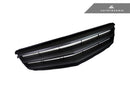 AutoTecknic Stealth Black Front Grille - Mercedes Benz W204 C-Class Sedan (2008-2013)-1