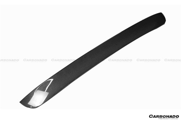 Carbonado 2014-2020 Mercedes Benz S63 W222 Sedan MSY Style Roof Spoiler