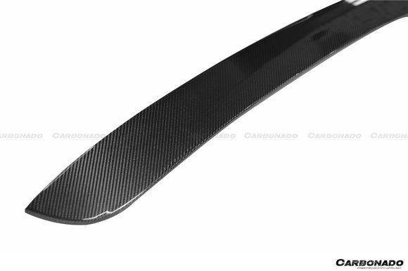 Carbonado 2014-2020 Mercedes Benz S63 W222 Sedan MSY Style Roof Spoiler