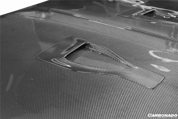 Carbonado 2017-2020 Mercedes Benz S63 W222 Sedan MSY Style Hood