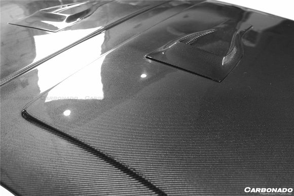 Carbonado 2017-2020 Mercedes Benz S63 W222 Sedan MSY Style Hood