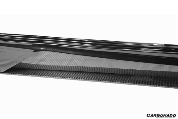 Carbonado 2017-2020 Mercedes Benz S63 W222 Sedan MSY Style Side Skirts