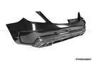 Carbonado 2017-2020 Mercedes Benz S63 W222 Sedan MSY Style Rear Bumper with Exhaust Tips-5