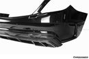 Carbonado 2017-2020 Mercedes Benz S63 W222 Sedan MSY Style Rear Bumper with Exhaust Tips-7