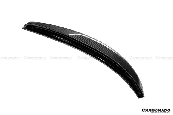 Carbonado 2014-2020 Mercedes Benz S Class W222 Sedan S63 S65 AMG RT Style Carbon Fiber Trunk Spoiler
