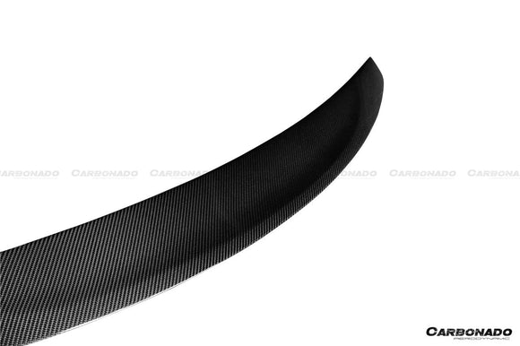 Carbonado 2014-2020 Mercedes Benz S Class W222 Sedan S63 S65 AMG RT Style Carbon Fiber Trunk Spoiler