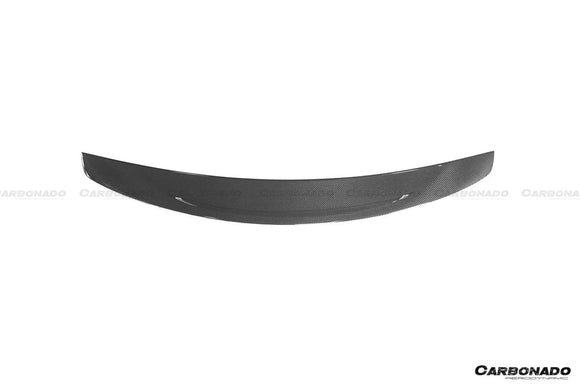 Carbonado 2014-2020 Mercedes Benz S Class W222 Sedan S63 S65 AMG RT Style Carbon Fiber Trunk Spoiler