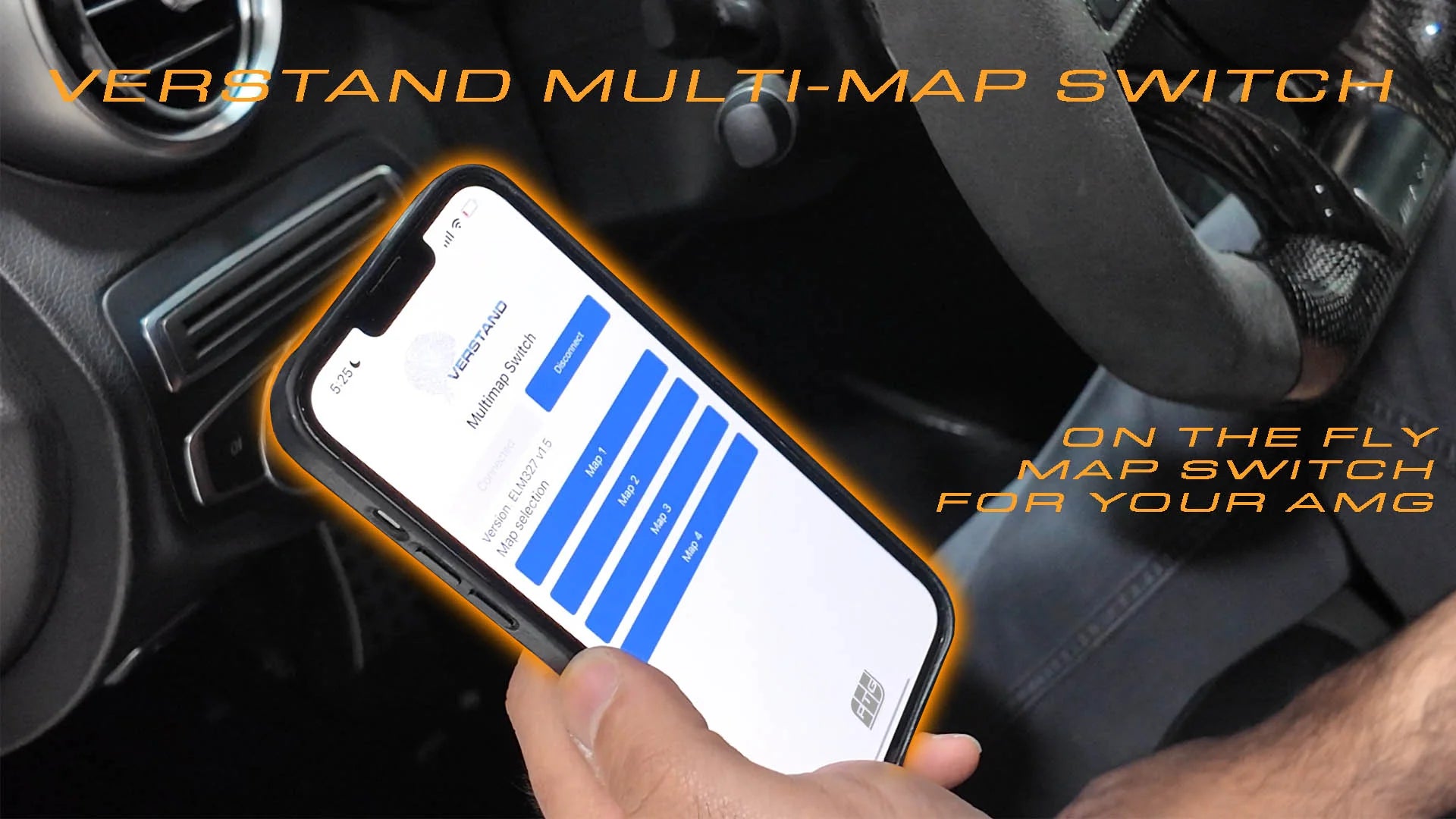 ON-THE-FLY ECU MULTI-MAP SWITCHING FOR MED17.7.5 EQUIPPED AMG'S