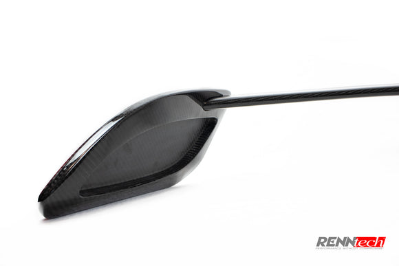 RENNtech | C190 | AMG GT R | Rear Wing Lip w/End Plates | Carbon Fiber