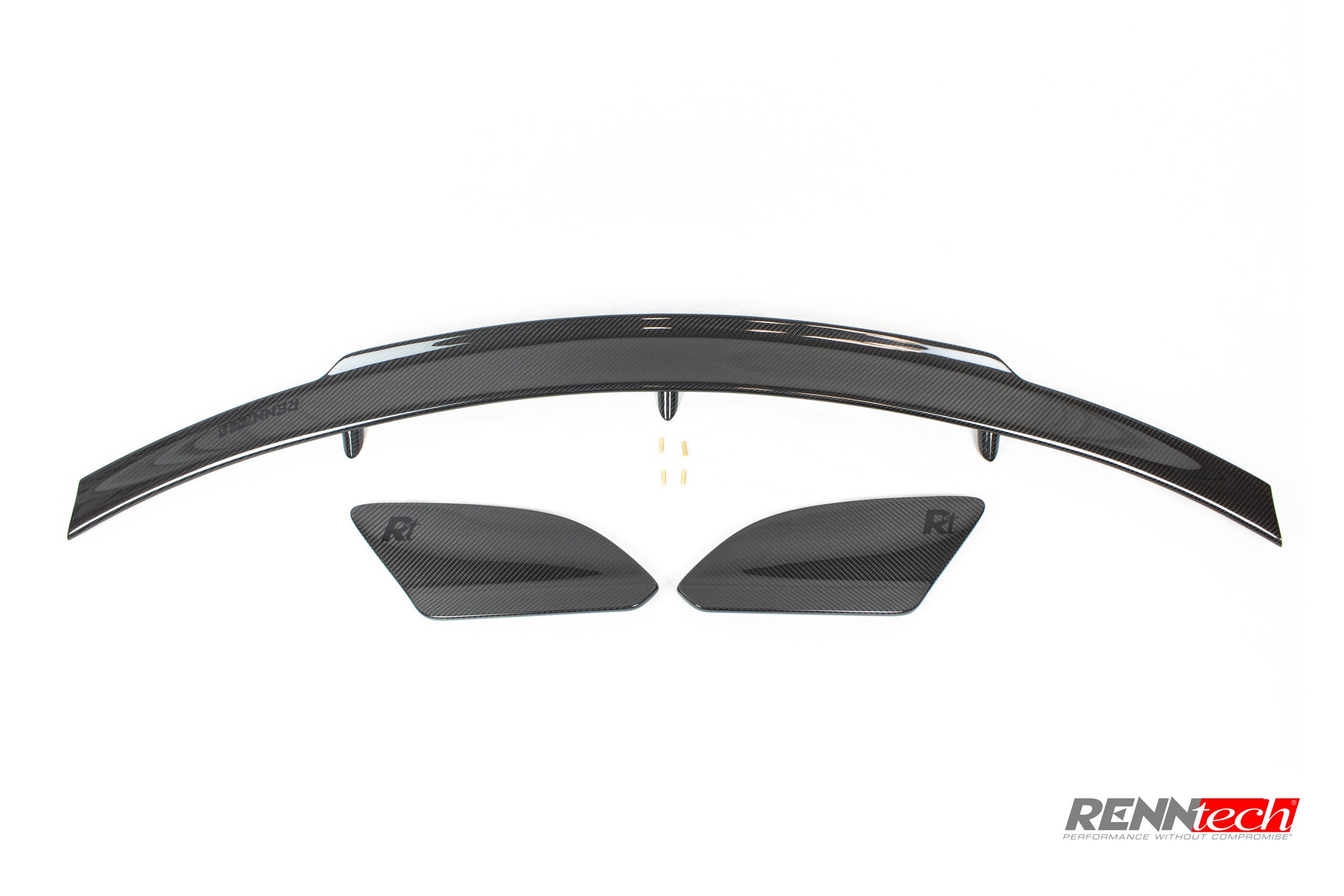 RENNtech | C190 | AMG GT R | Rear Wing Lip w/End Plates | Carbon Fiber