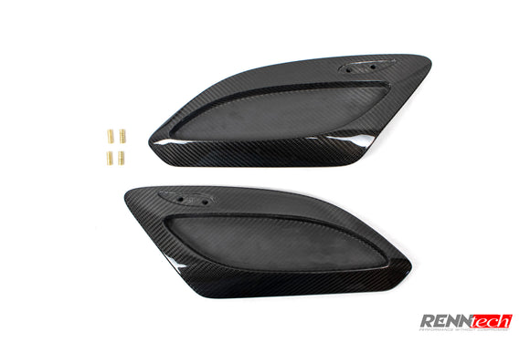 RENNtech | C190 | AMG GT R | Rear Wing Lip w/End Plates | Carbon Fiber