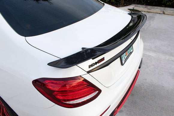 RENNtech | Carbon Fiber | Decklid Spoiler | W213 | E-Class Sedan | Gloss Finish