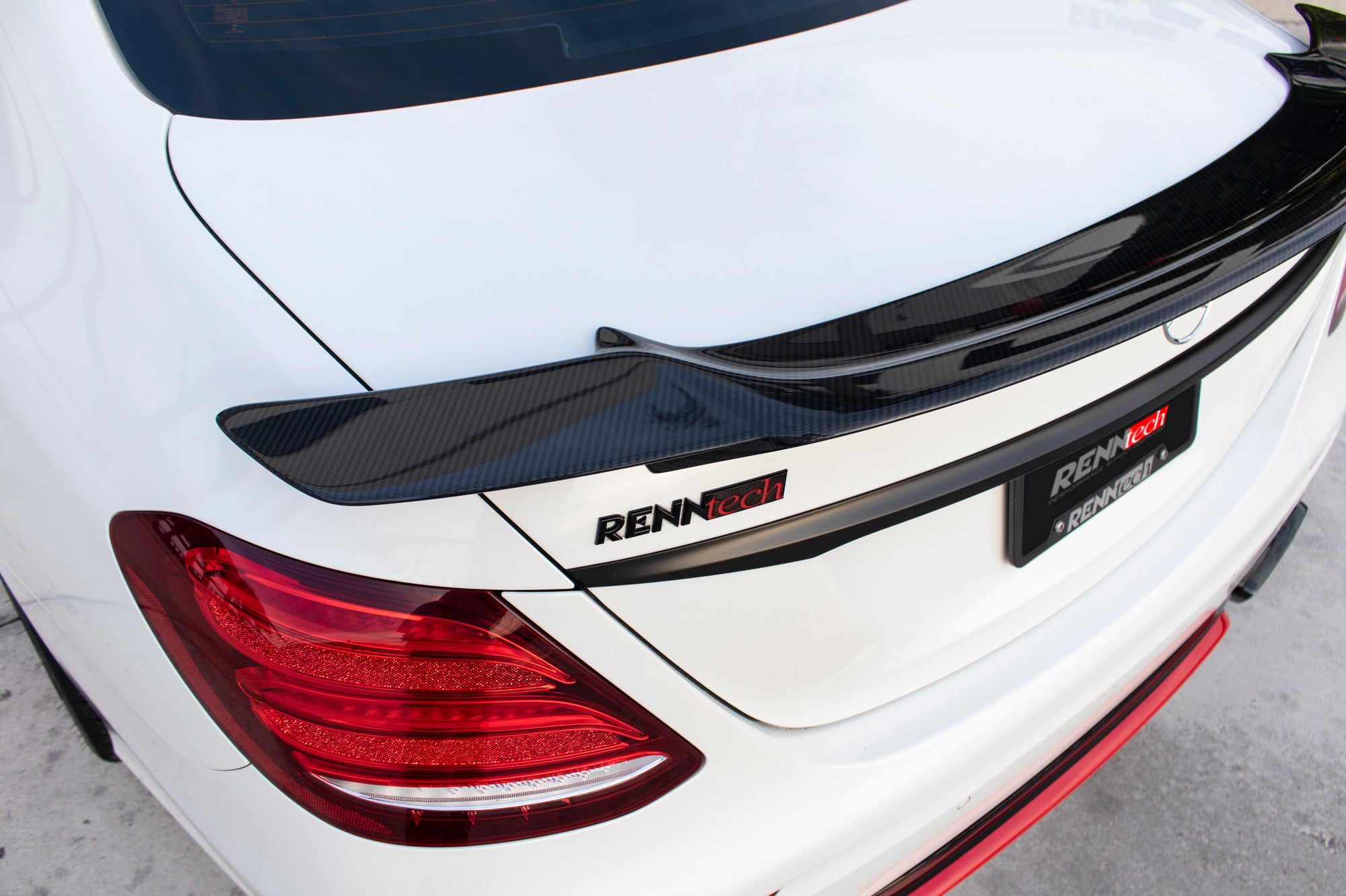 RENNtech | Carbon Fiber | Decklid Spoiler | W213 | E-Class Sedan | Gloss Finish