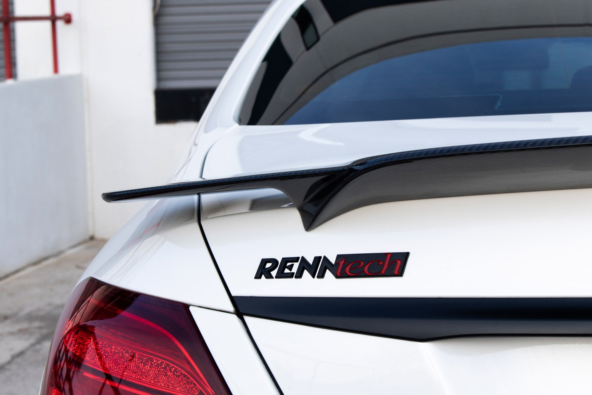RENNtech | Carbon Fiber | Decklid Spoiler | W213 | E-Class Sedan | Gloss Finish