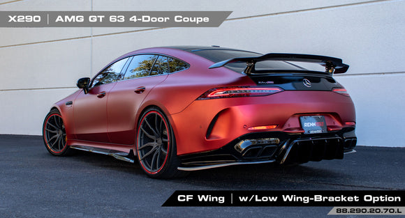 RENNtech | X290 | AMG GT 4-Door Coupe | Rear Wing | Carbon Fiber