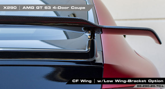 RENNtech | X290 | AMG GT 4-Door Coupe | Rear Wing | Carbon Fiber