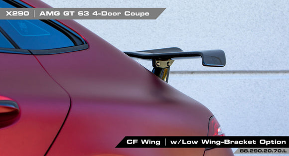 RENNtech | X290 | AMG GT 4-Door Coupe | Rear Wing | Carbon Fiber