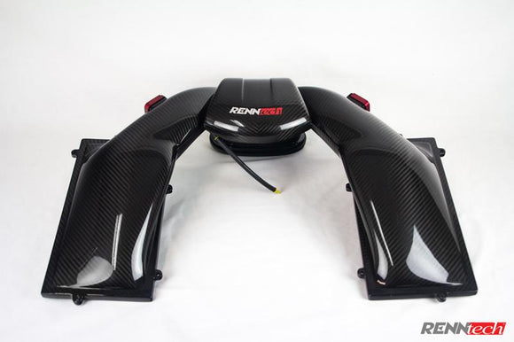 RENNtech carbon fiber airbox for M156 AMG engines - product view 1