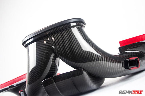 RENNtech carbon fiber airbox for M156 AMG engines - product view 2