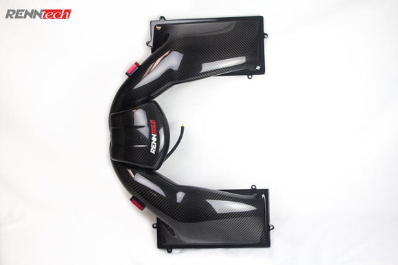 RENNtech carbon fiber airbox for M156 AMG engines - product view 3