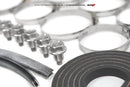 AMS Performance - ALPHA Porsche 991.1 Turbo / Turbo S Intercooler Kit With Carbon Fiber Shrouds-12