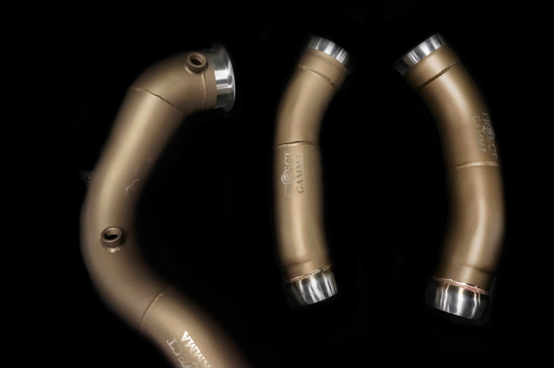 Mercedes-Benz C63 Downpipes and Project Gamma Tune Package - 0
