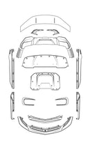 ZACOE Carbon Fiber Body Kit for C190 Mercedes-AMG GT / S-13