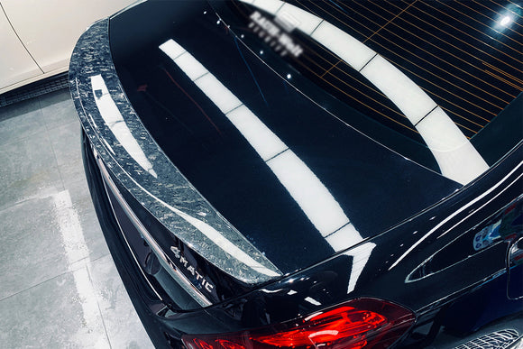 Carbonado 2014-2020 Mercedes Benz S Class W222 Sedan S63 S65 AMG RT Style Carbon Fiber Trunk Spoiler