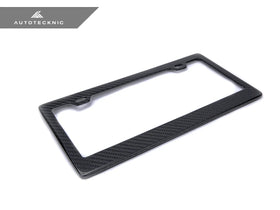 Dry Carbon Fiber License Plate Frame - 0