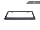 AutoTecknic Dry Carbon Fiber License Plate Frame-2