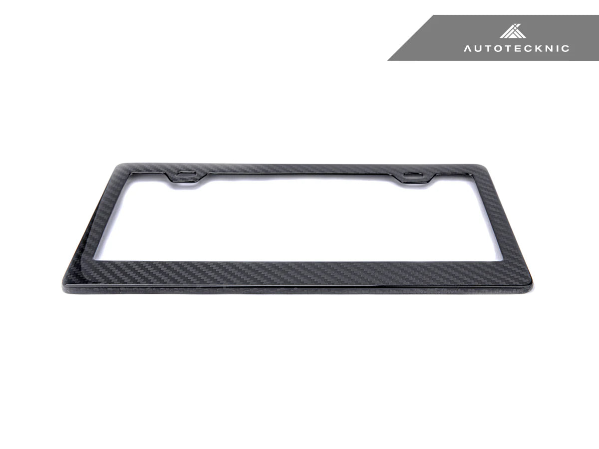 Dry Carbon Fiber License Plate Frame