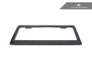 Dry Carbon Fiber License Plate Frame-3
