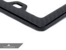 Dry Carbon Fiber License Plate Frame-5
