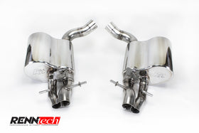 RENNtech | Stainless Steel Sport Mufflers | AMG GT63 4-Door | E63 Sedan & Wagon
