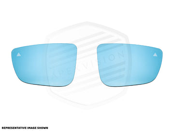 ApexVision Blue Tinted Side View Mirror Glass Set - Mercedes-Benz W463A G-Wagon
