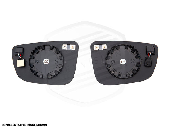 ApexVision Blue Tinted Side View Mirror Glass Set - Mercedes-Benz W463A G-Wagon