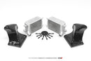 AMS Performance - ALPHA Porsche 991.2 Carrera Intercooler Kit With Carbon Fiber Shrouds-1